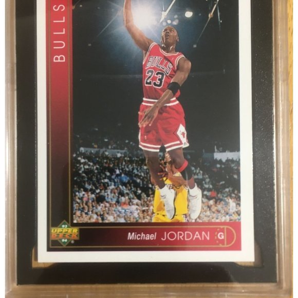 KSA MINT 1993 UPPER Deck #23 Michael JORDAN Graded MINT 9 - Picture 3 of 5